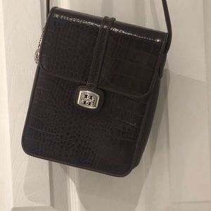 Vintage Brighton one world brown crossbody bag
